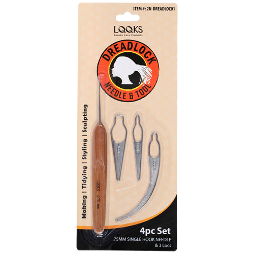 DREADLOCK NEEDLE & TOOL 4PC SET