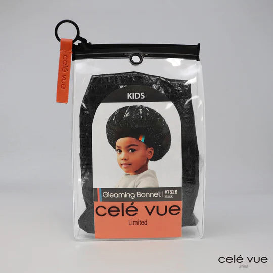Q-FITT GLEAMING BONNET KIDS BLK