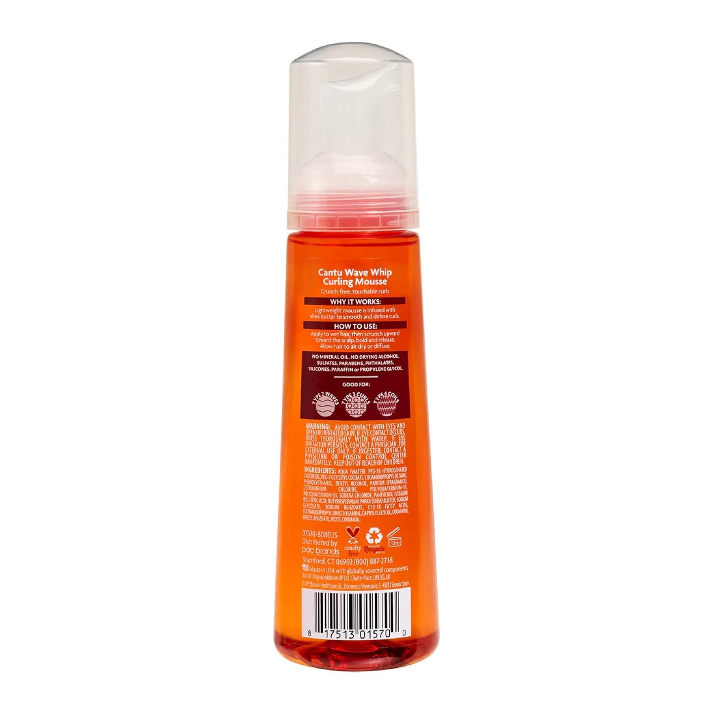 CANTU WAVE WHIP CURLING MOUSSE