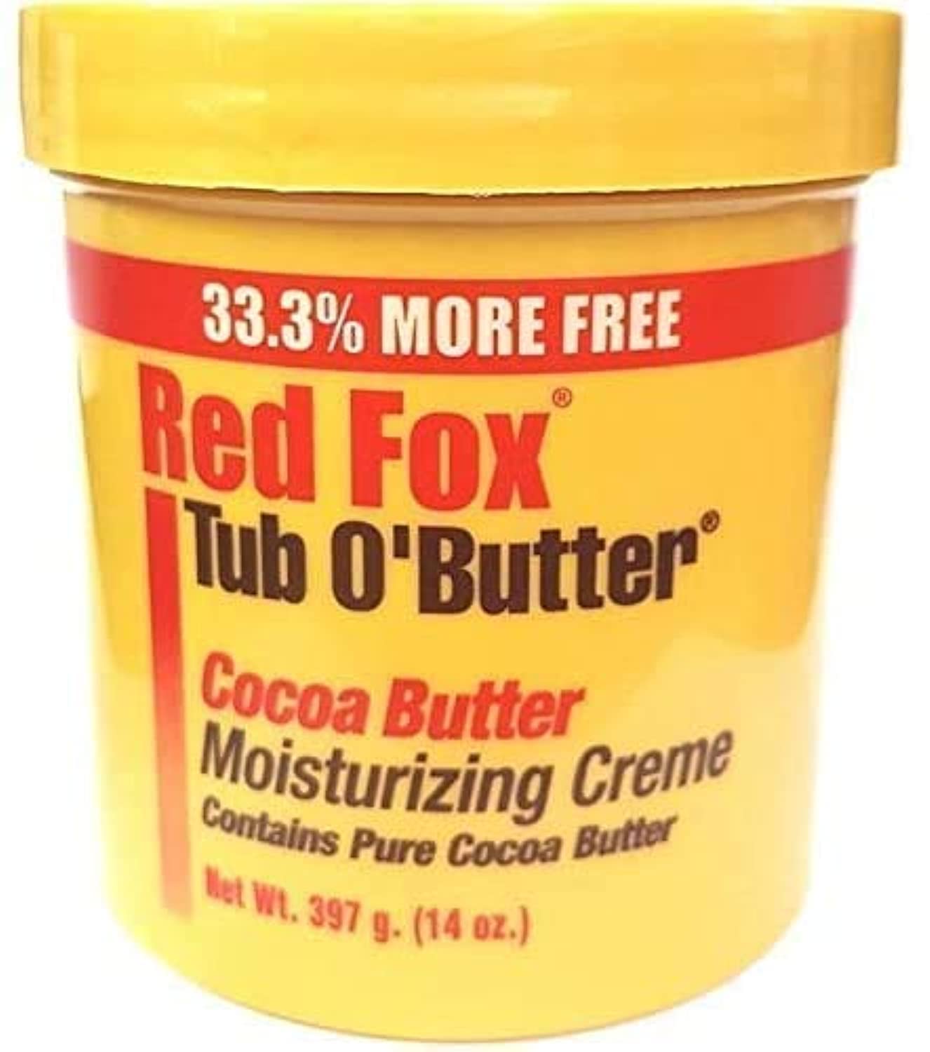 RED FOX TUB O'BUT MOIST CRM JAR