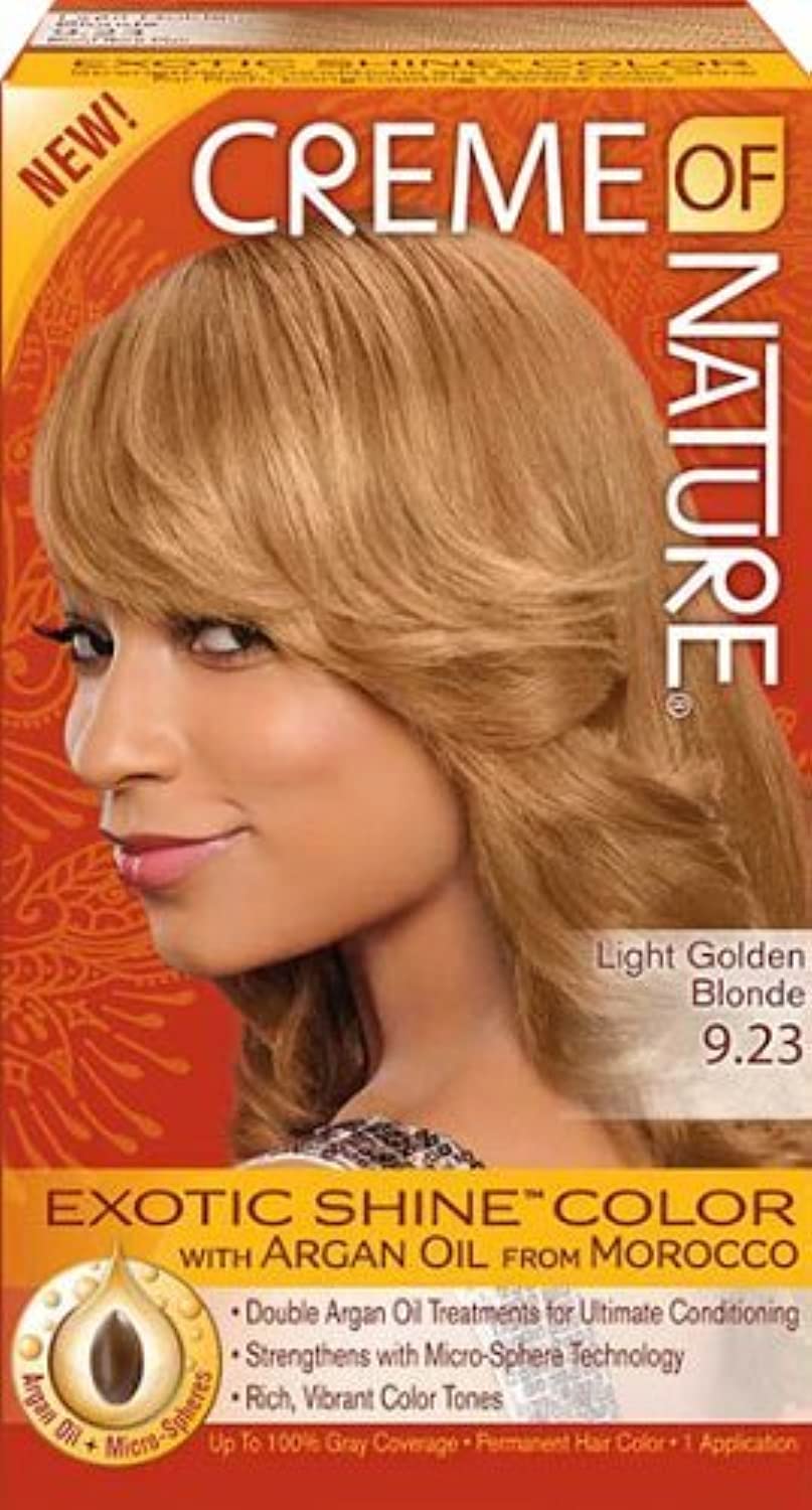CON ARGAN GEL H/CLR #9.23 LT GOLDEN BLONDE
