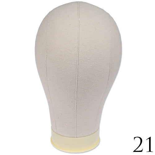 POLY BLOCK CANVAS HEAD 21"