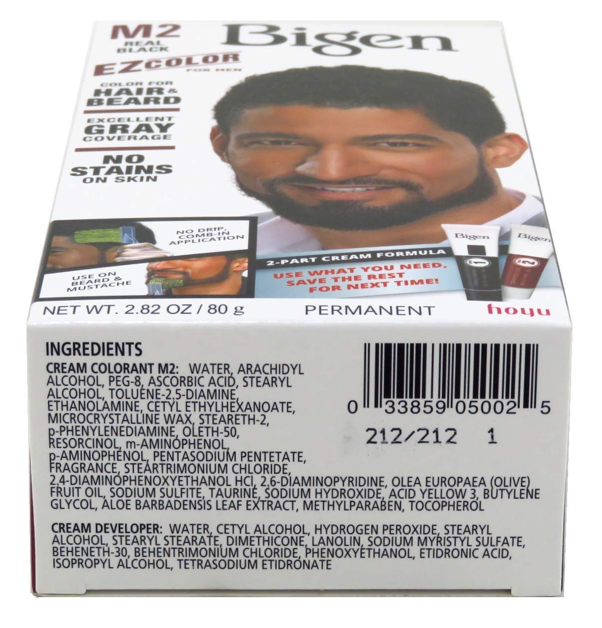 BIGEN EZCOLOR FOR MEN #M2 REAL BLACK