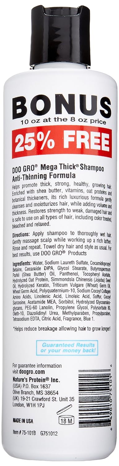 D/GRO SHAMPOO MEGA THICK