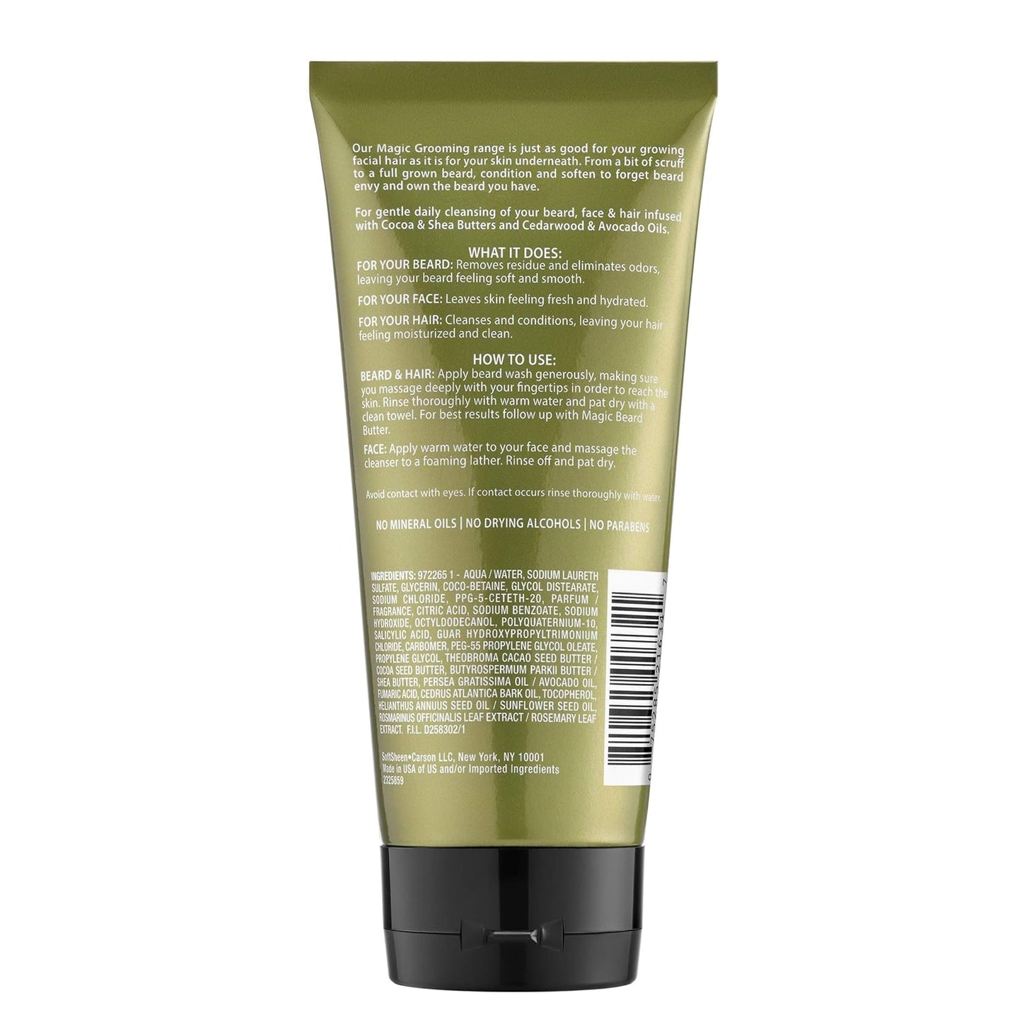 MAGIC GROOMING 3-N-1 BEARD WASH