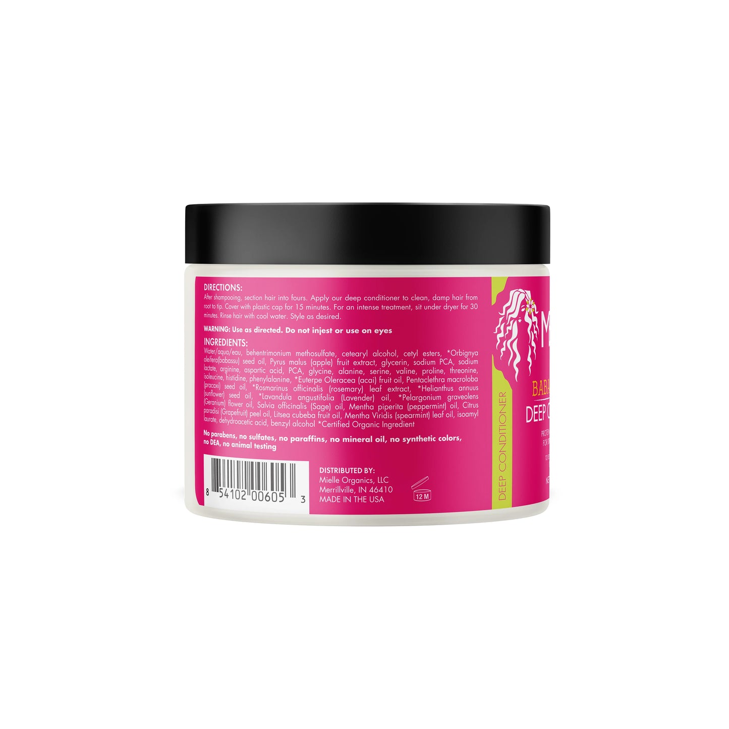 Mielle Babassu Oil Mint Deep Conditioner
