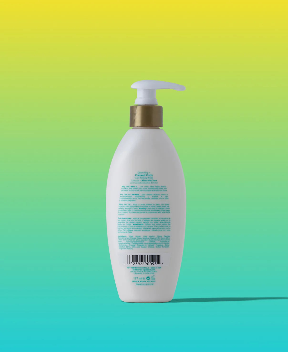 OGX COCONUT CURLS FRIZZ DEFY MILK