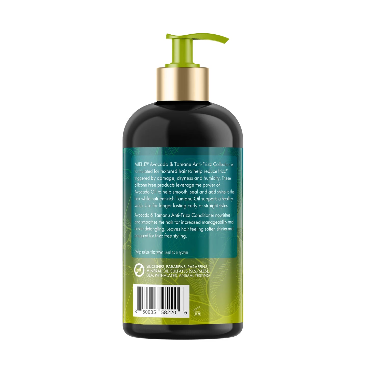 Mielle Avocado & Tamanu Anti frizz Conditioner