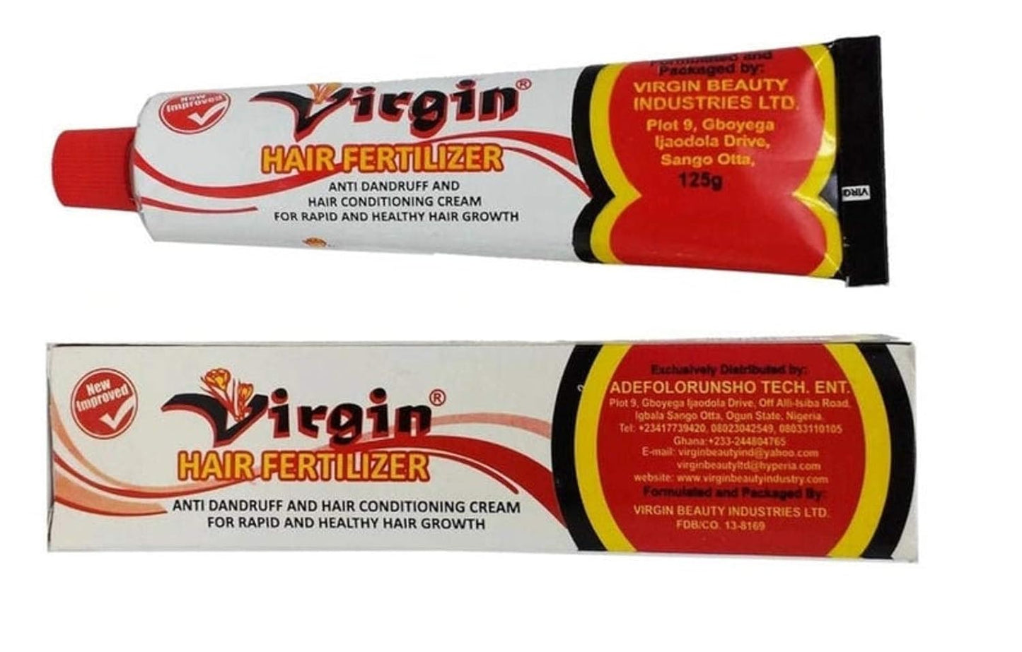 VIRGIN HAIR FERTILIZER ORIGINAL CREME