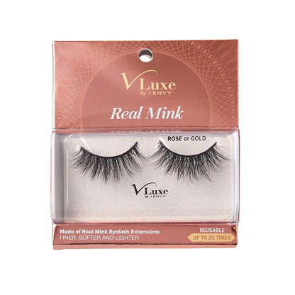 VLECO1 REAL MINK ROSE OR GOLD