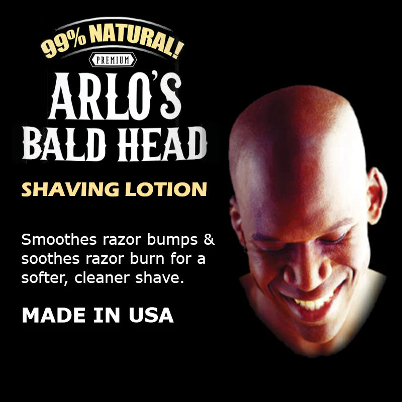 ARLO'S BALD HEAD SHAVING LOTION