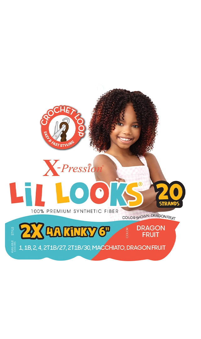 X-PRESSION LIL LOOKS 2X KINKY 6"