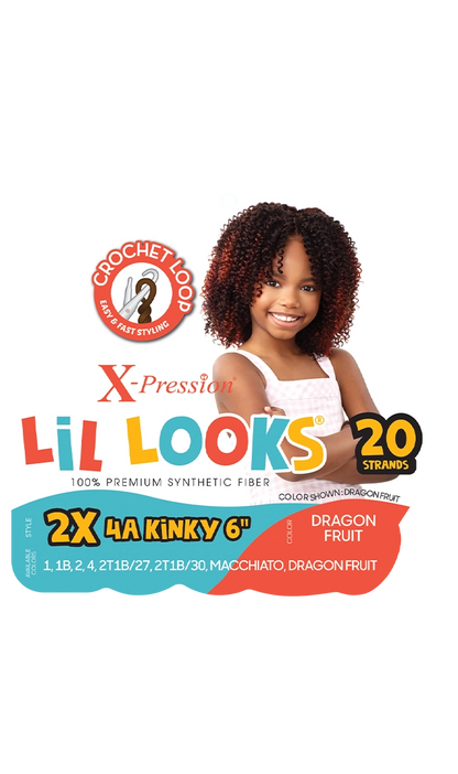 X-PRESSION LIL LOOKS 2X KINKY 6"