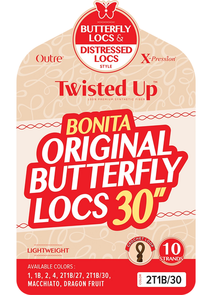 X-PRESSION ORIGINAL BUTTERLY LOCS 30"