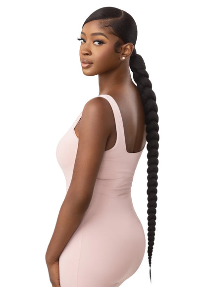 NATURAL BRAIDED PONYTAIL 32"